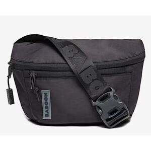 Black Baboon to the Moon ORIGINAL Fanny Pack- Logo embossed strap